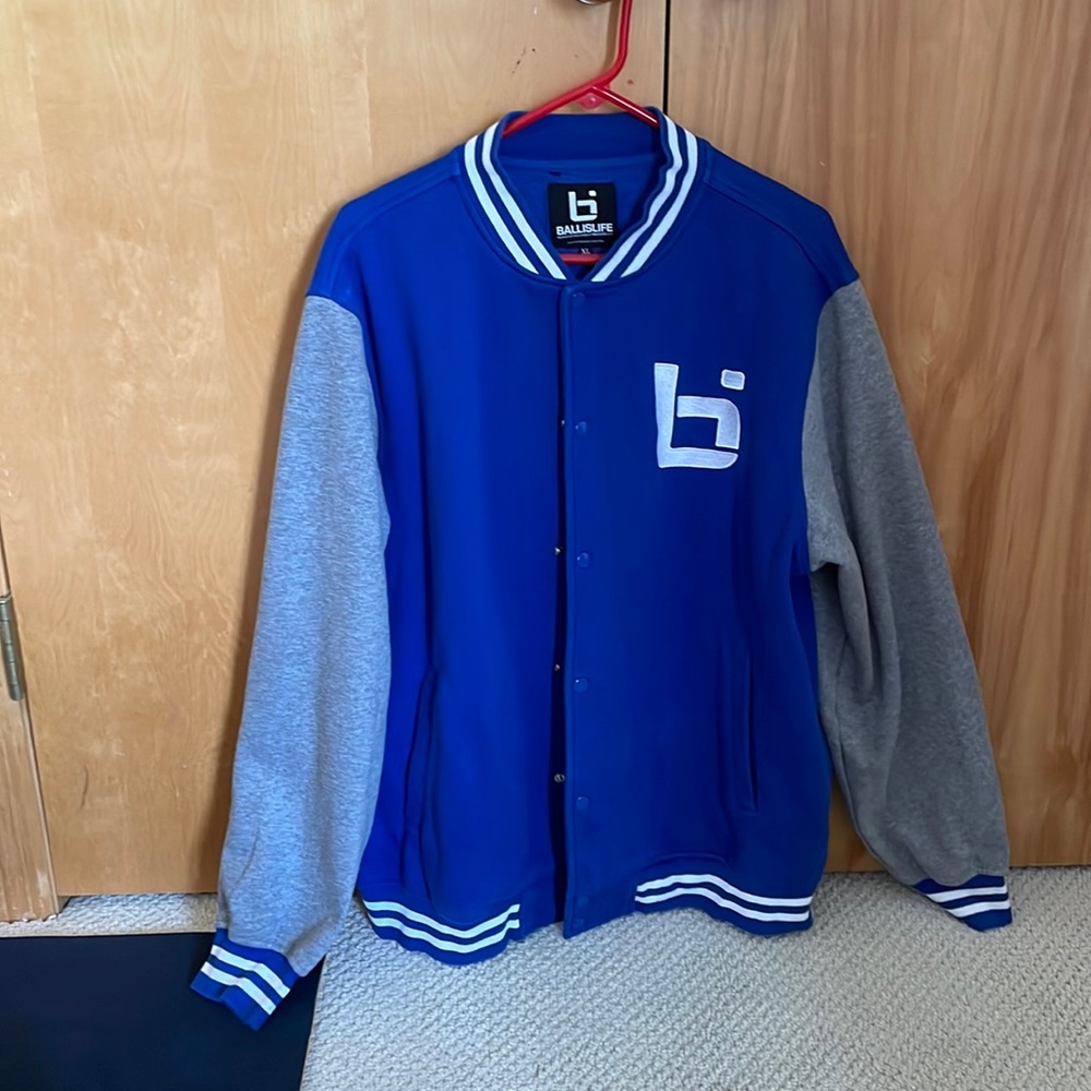 Ballislife letterman jacket, size Xl